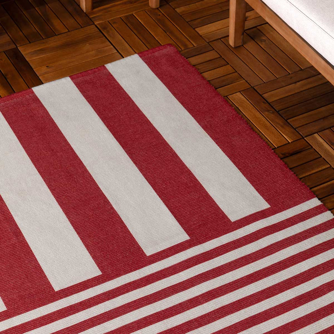 Deck Stripe Outdoor Rug 120cm x 170cm
