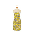 Dotty Sheep PVC Apron in Yellow