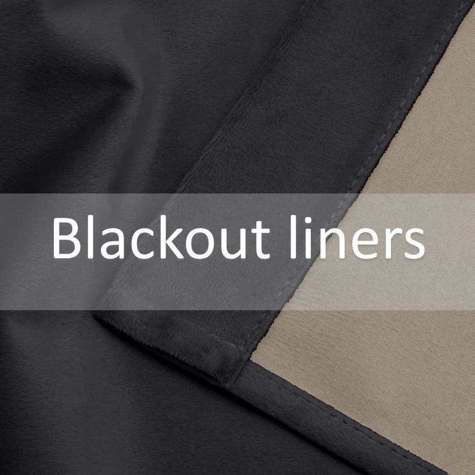 Alan Symonds Diamondo Velvet Blackout Eyelet Ring Top Curtains in Black - Image 7