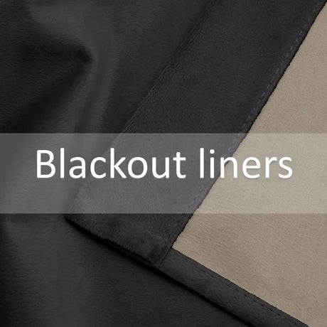 Alan Symonds Diamondo Velvet Blackout Eyelet Ring Top Curtains in Black - Image 7