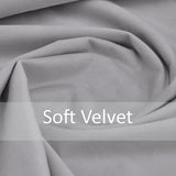 Alan Symonds Diamondo Velvet Blackout Eyelet Ring Top Curtains in Silver - Image 6