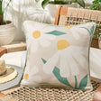 Daisy Water Resistant Outdoor Filled Cushion / Cushion Cover 43cm x 43cm