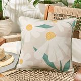 Daisy Water Resistant Outdoor Filled Cushion / Cushion Cover 43cm x 43cm