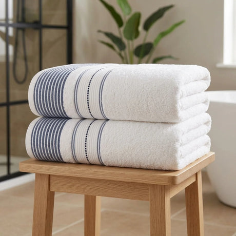 Dakota 500gsm Blue 100% Cotton Towels-4