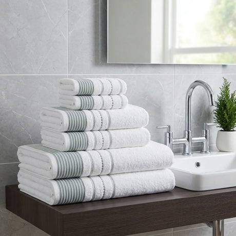 Dakota 500gsm Green 100% Cotton Towels-2