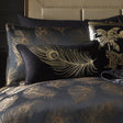 Laurence Llewelyn-Bowen Dandy Gold Velvet Feather Filled Cushion
