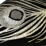 Laurence Llewelyn-Bowen Dandy Gold Velvet Feather Filled Cushion - Dandy Cushion In Black Gold 30 X 50Cm 3