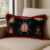 Darkling Beetles Cushion Cover / Filled Cushion by Wylder Nature
