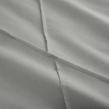 Dart Grey Geometric Duvet Cover Set - Grey - Dart Duvet Cover Set In Grey 2