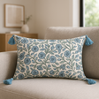 Delphine Cushion Cover / Filled Cushion - Delph Blue