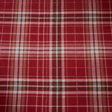 Derwent Check Natural 100% Cotton Flannelette Duvet Cover Set - Derwent Check Duvet Cover Set In Natural 2