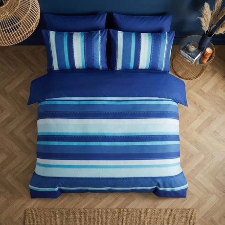 Detroit Blue Duvet Cover Bedding Set-2
