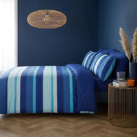 Detroit Blue Duvet Cover Bedding Set-3