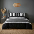 Detroit Duvet Cover Set - Grey
