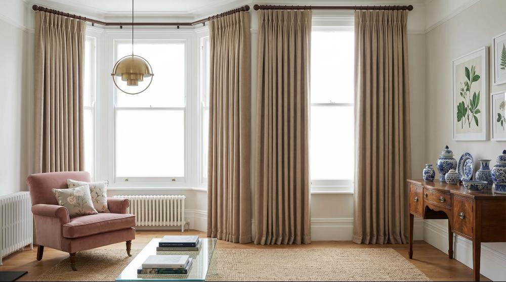 Devonshire Made to Measure Curtains Biscuit 3