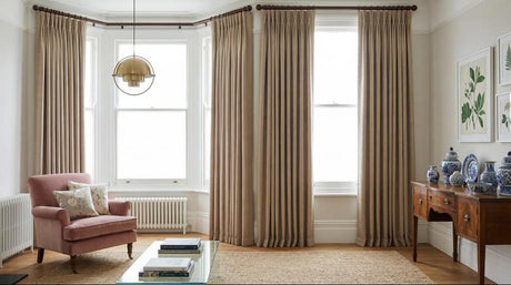 Devonshire Made to Measure Curtains Biscuit 3