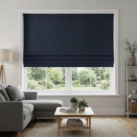 Devonshire Made to Measure Roman Blind Denim