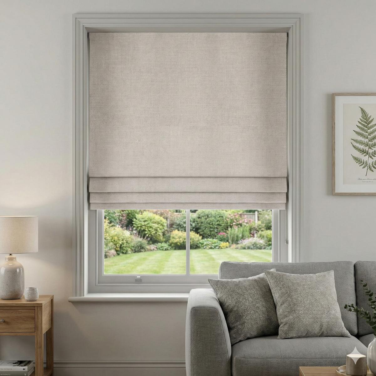 Devonshire Made to Measure Roman Blind Stone