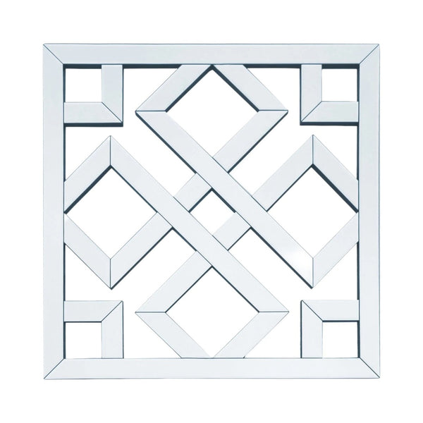Diamond Mirrored Wall Art 80cm
