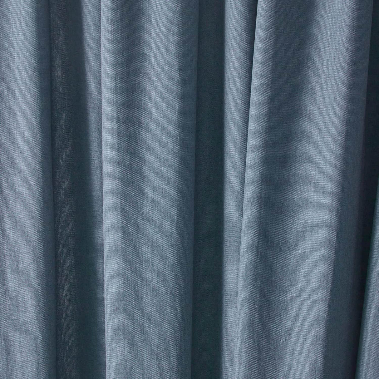 Dijon Blackout Thermal Pencil Pleat Curtains - Light Blue Light Filtering Polycotton - Dijon Pencil Pleat Curtains In Blue 4