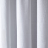Dijon Blackout Thermal Pencil Pleat Curtains - White Light Filtering Polycotton - Dijon Pencil Pleat Curtains In White 3