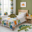 Dinosaur Duvet Cover Set - Natural