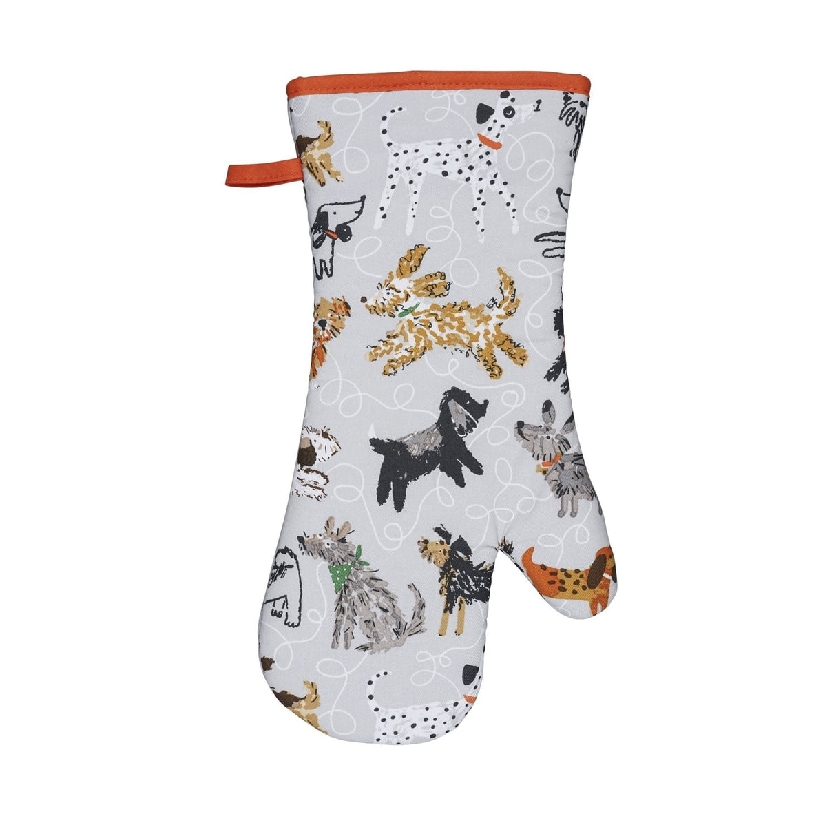 Ulster Weavers Dog Days Dog Print Gauntlet Oven Glove