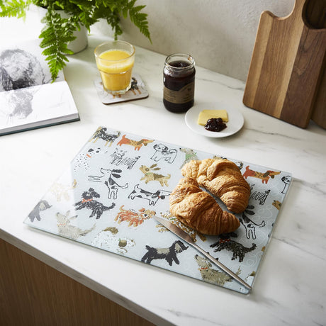 Ulster Weavers Dog Days Dog Print Glass Worktop Saver