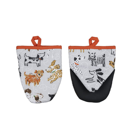 Ulster Weavers Dog Days Dog Print Microwave Mitts Pair