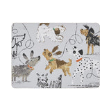 Ulster Weavers Dog Days Dog Print Placemat 4 Pack - Dog Days Placemat 4 Pack In Grey 2
