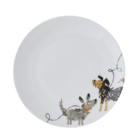 Ulster Weavers Dog Days Dog Print Porcelain Dinner Plate