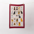 Ulster Weavers Dogs Galore 100% Cotton Tea Towel Red
