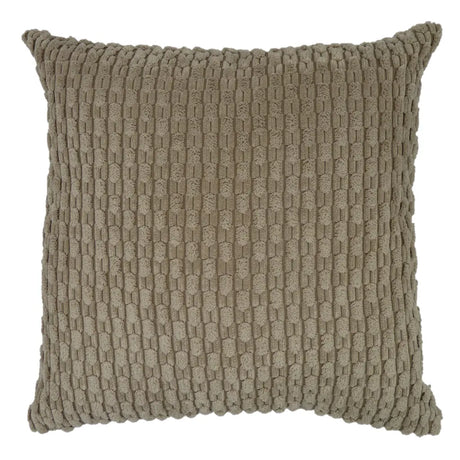 Dorset Textured Cushion Cover and Filled Cushion 18" x 18" (45cm x 45cm) by Sundour