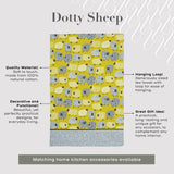 Ulster Weavers Dotty Sheep Cotton Tea Towel - Dotty Sheep Cotton Tea Towel In Yellow 3