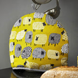 Ulster Weavers Dotty Sheep Cotton Tea Cosy - Dotty Sheep Tea Cosy In Yellow 2