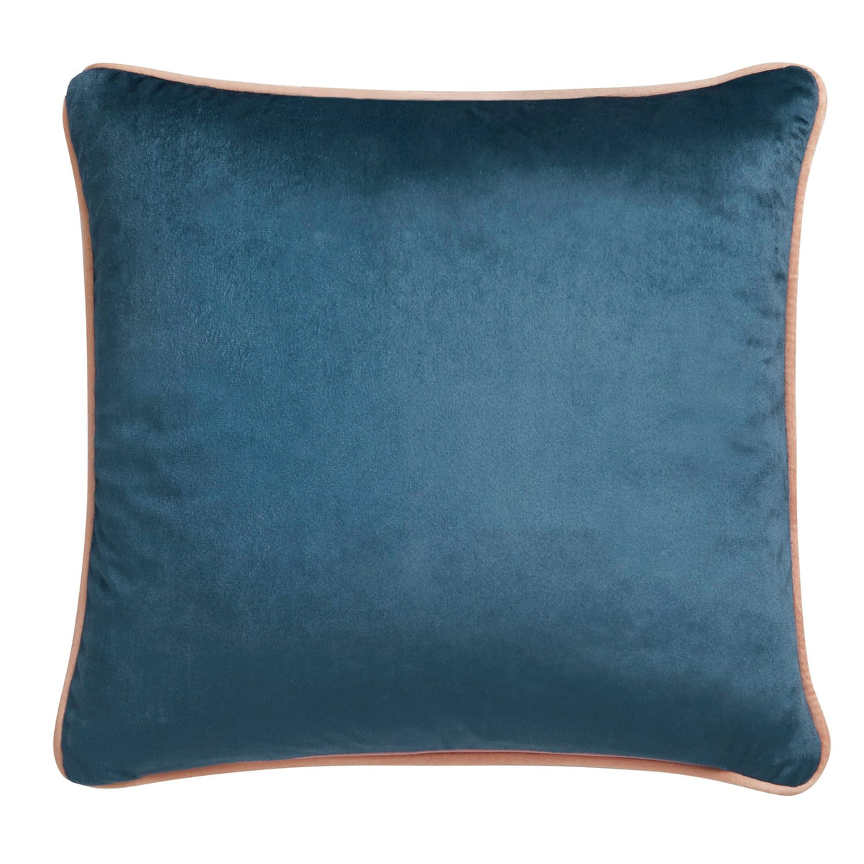 Laurence Llewelyn-Bowen Down the Dilly Blue Ochre Cushion Cover 43cm x 43cm - Blue - Down The Dilly Cushion In Blue 43 X 43Cm 3