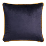 Laurence Llewelyn-Bowen Down the Dilly Blue Ochre Cushion Cover 43cm x 43cm - Ochre - Down The Dilly Cushion In Ochre Blue 43 X 43Cm 3