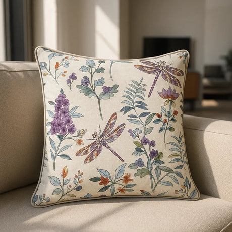 Dragonfly Cushion Cover Made to Order by Style Furnishings