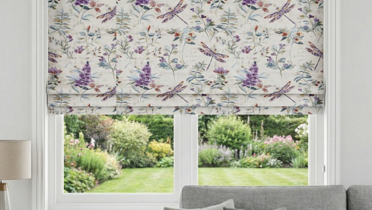 Dragonfly Made to Measure Roman Blind Multi