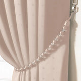 Earl Rope Curtain Tie Back - Single in Cream - Image 2