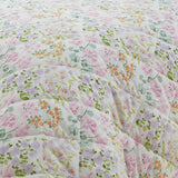 Edith Bedspread 230cm x 230cm Lilac by D & D