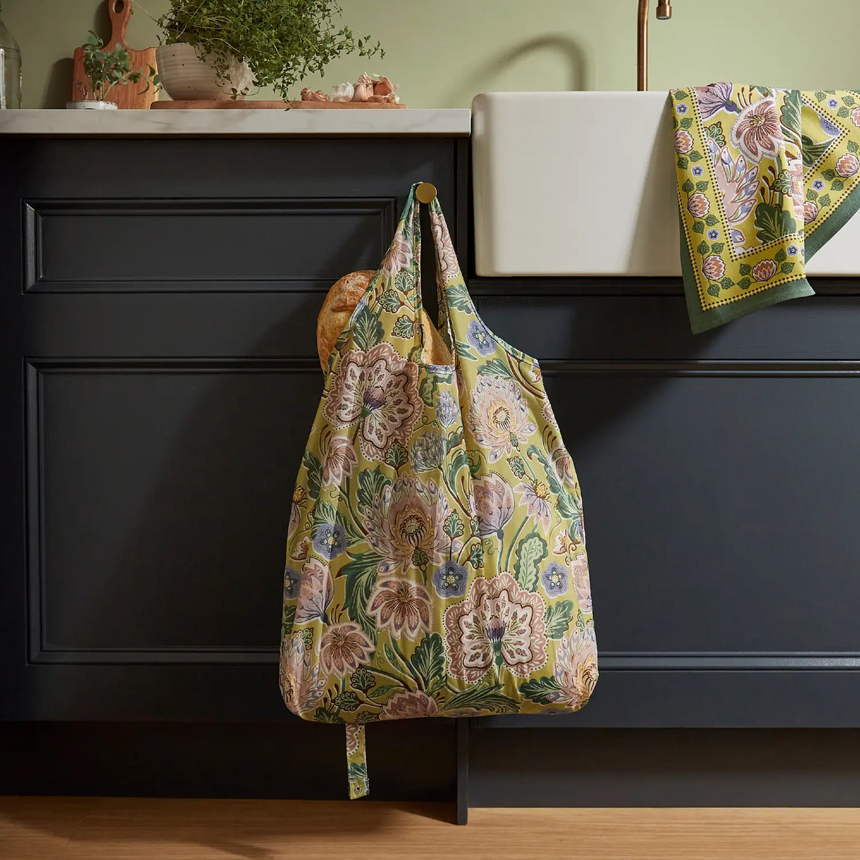 Ulster Weavers Emmeline Floral Foldable Shopping Bag