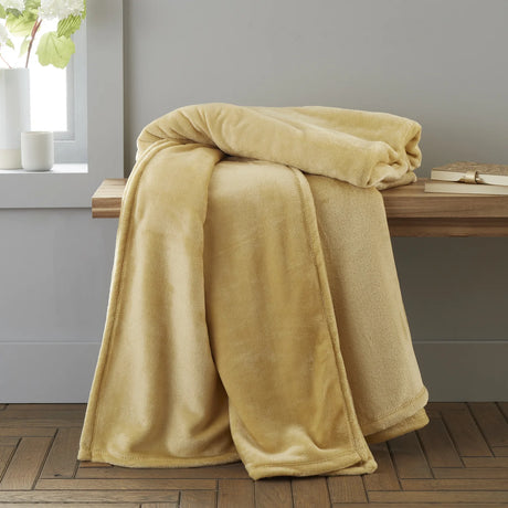 Catherine Lansfield Velvet Touch Cosy Blanket Throw 29