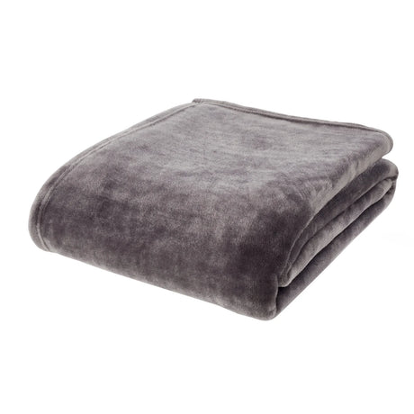 Catherine Lansfield Velvet Touch Cosy Blanket Throw 32