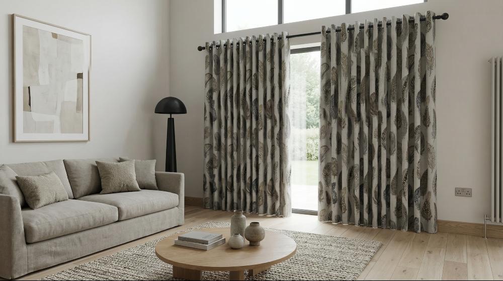Echo Made to Measure Curtains Grey 3