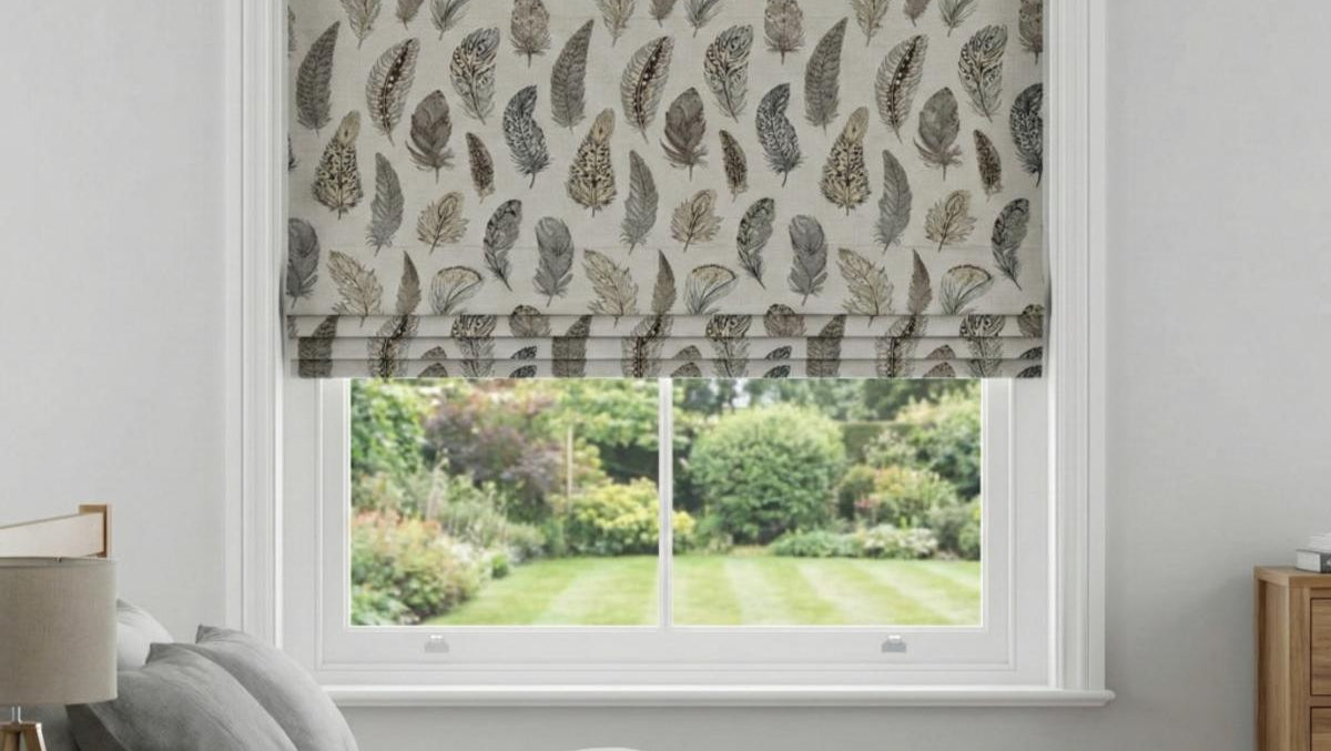 Echo Made to Measure Roman Blind Grey
