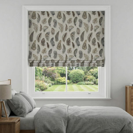 Echo Made to Measure Roman Blind Grey
