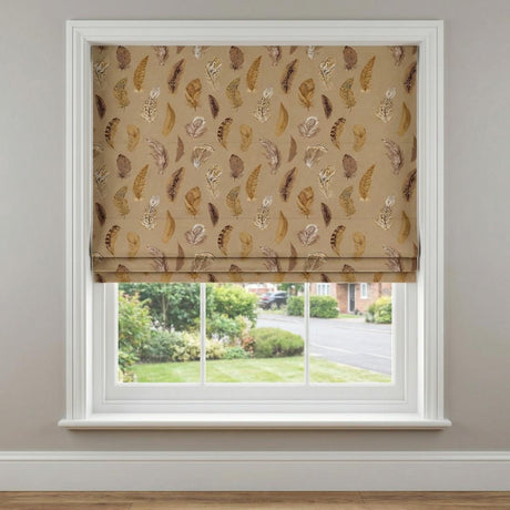 Echo Made to Measure Roman Blind Natural