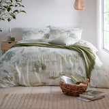 Edale 100% Cotton Duvet Cover - Green