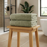 Eden 500gsm Olive 100% Cotton Towels-4